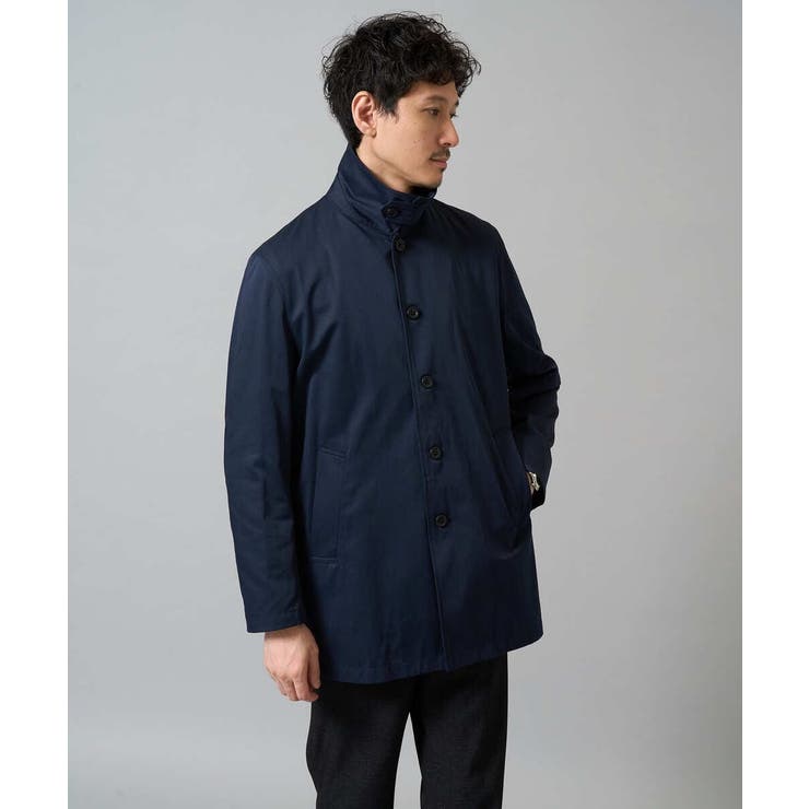 【撥水/毛玉になりにくい】ステンカラーコート | a.v.v【MEN】 | 詳細画像21