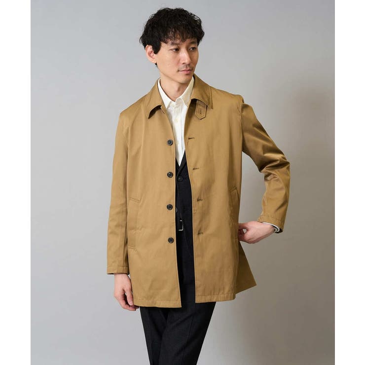 【撥水/毛玉になりにくい】ステンカラーコート | a.v.v【MEN】 | 詳細画像23