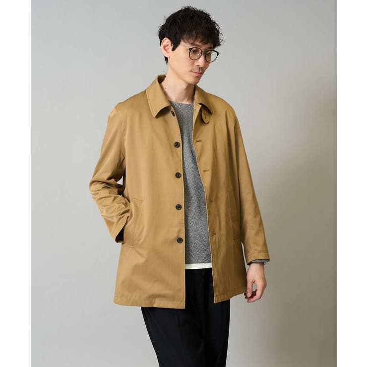 【撥水/毛玉になりにくい】ステンカラーコート | a.v.v【MEN】 | 詳細画像24