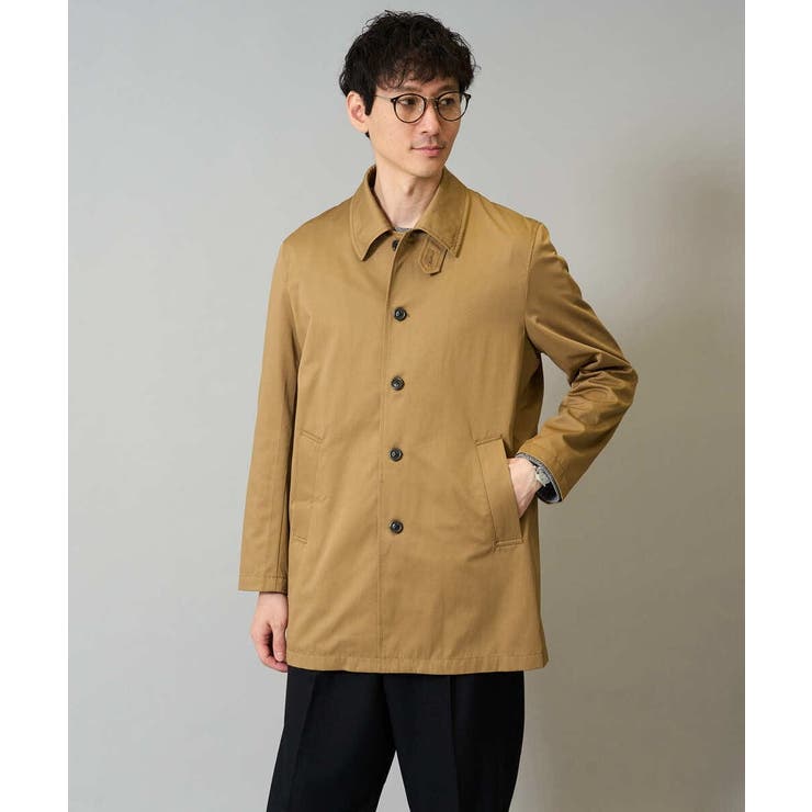 【撥水/毛玉になりにくい】ステンカラーコート | a.v.v【MEN】 | 詳細画像25