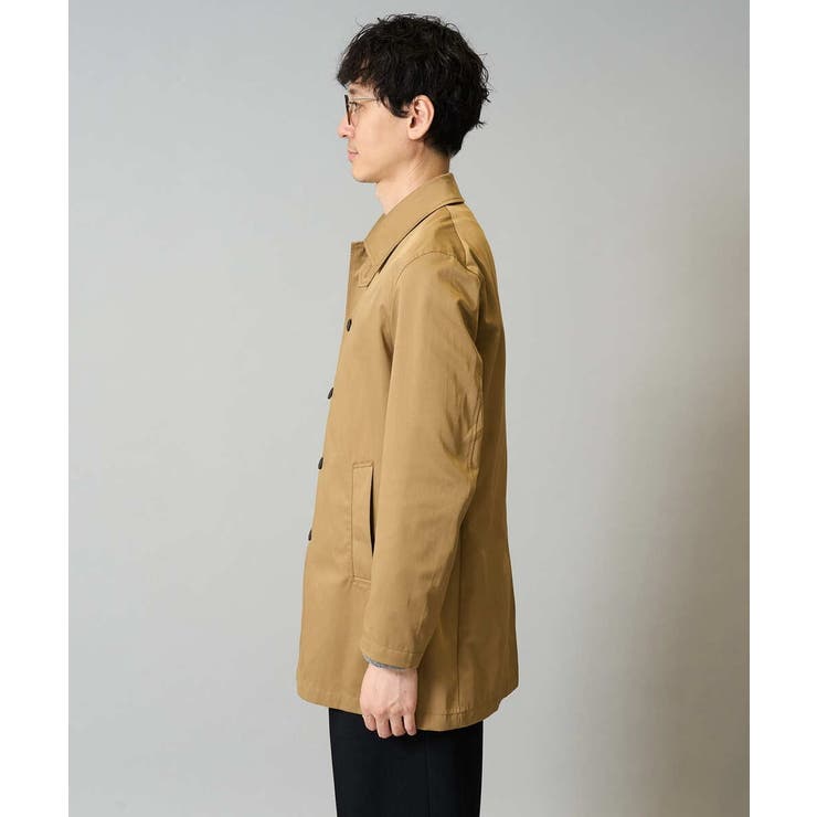 【撥水/毛玉になりにくい】ステンカラーコート | a.v.v【MEN】 | 詳細画像26