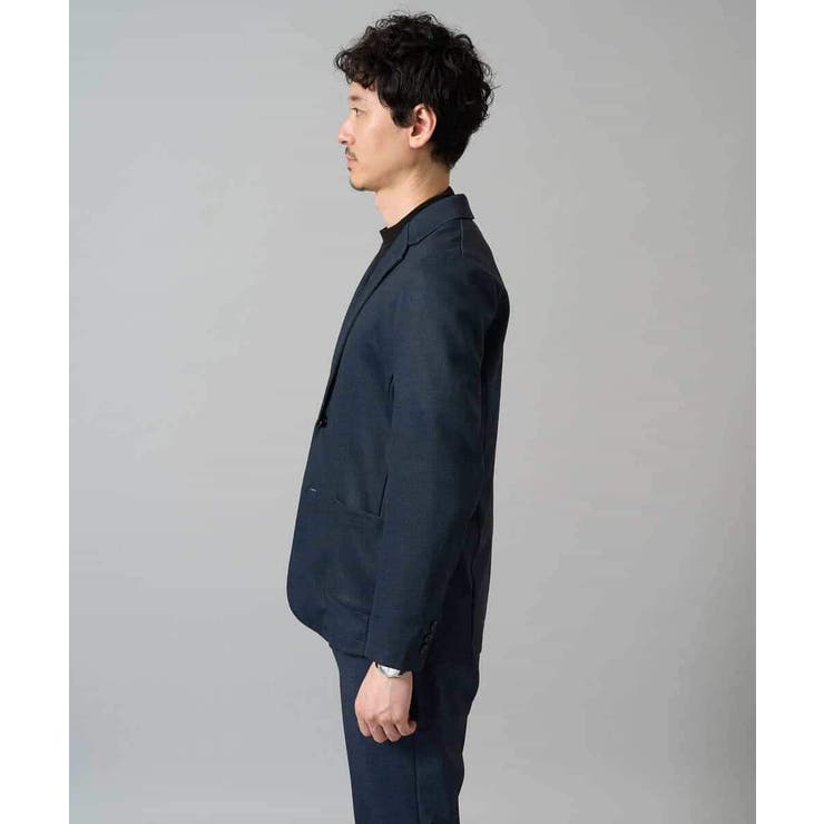 【イージーケア ストレッチ】メランジポンチテーラードジャケット【洗濯機で洗える】… | a.v.v【MEN】 | 詳細画像39 