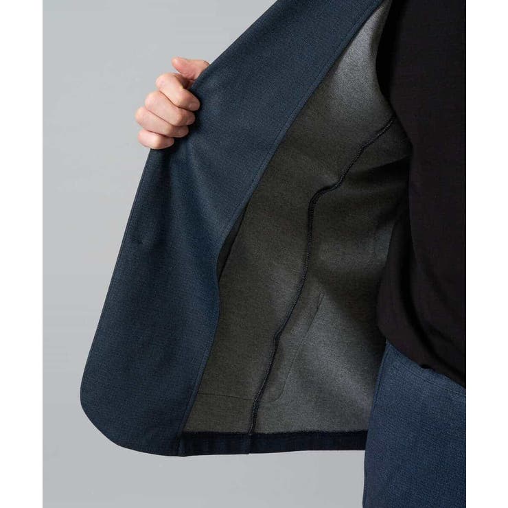【イージーケア ストレッチ】メランジポンチテーラードジャケット【洗濯機で洗える】… | a.v.v【MEN】 | 詳細画像45 