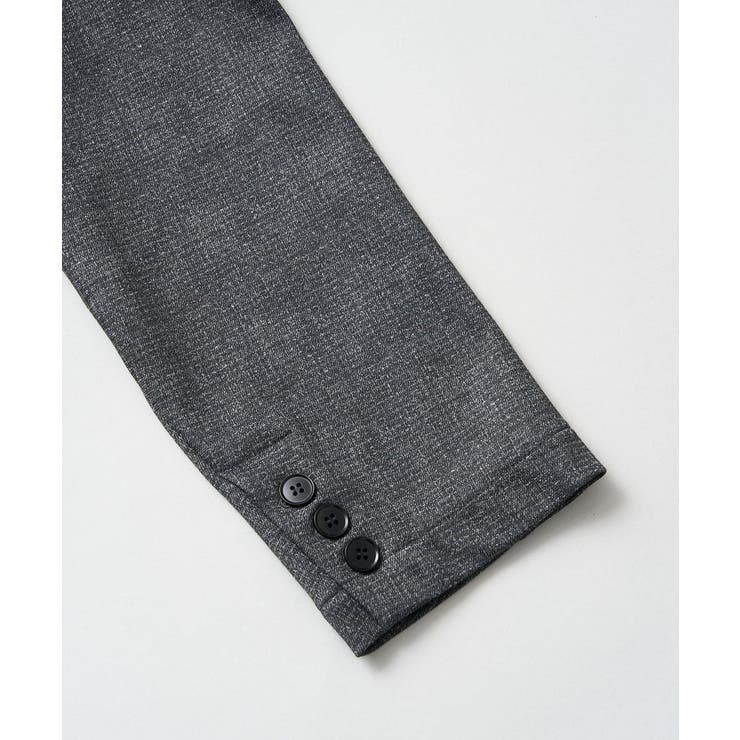 【イージーケア ストレッチ】メランジポンチテーラードジャケット【洗濯機で洗える】… | a.v.v【MEN】 | 詳細画像49 