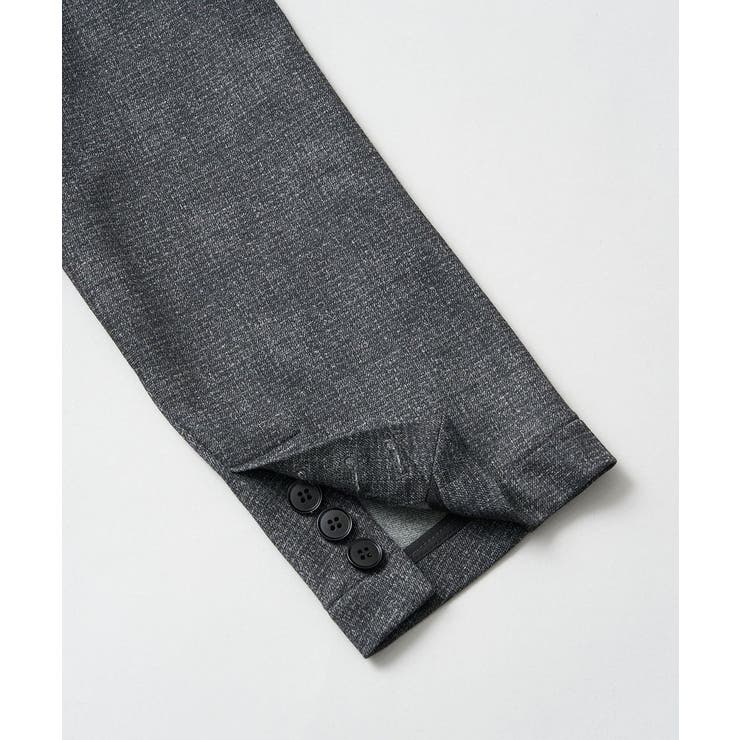 【イージーケア ストレッチ】メランジポンチテーラードジャケット【洗濯機で洗える】… | a.v.v【MEN】 | 詳細画像50 