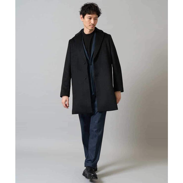 【イージーケア ストレッチ】メランジポンチテーラードジャケット【洗濯機で洗える】… | a.v.v【MEN】 | 詳細画像6 