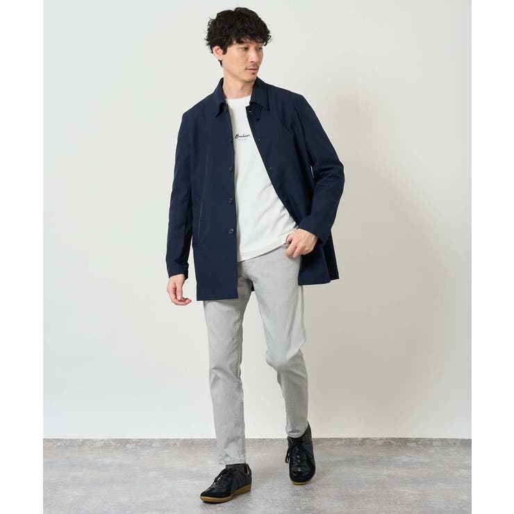 ＼WEB限定予約 ツイルストレッチステンカラージャケット【撥水 毛玉になりにくい… | a.v.v【MEN】 | 詳細画像2 