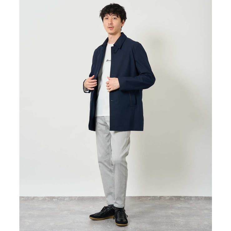 ＼WEB限定予約 ツイルストレッチステンカラージャケット【撥水 毛玉になりにくい… | a.v.v【MEN】 | 詳細画像3 
