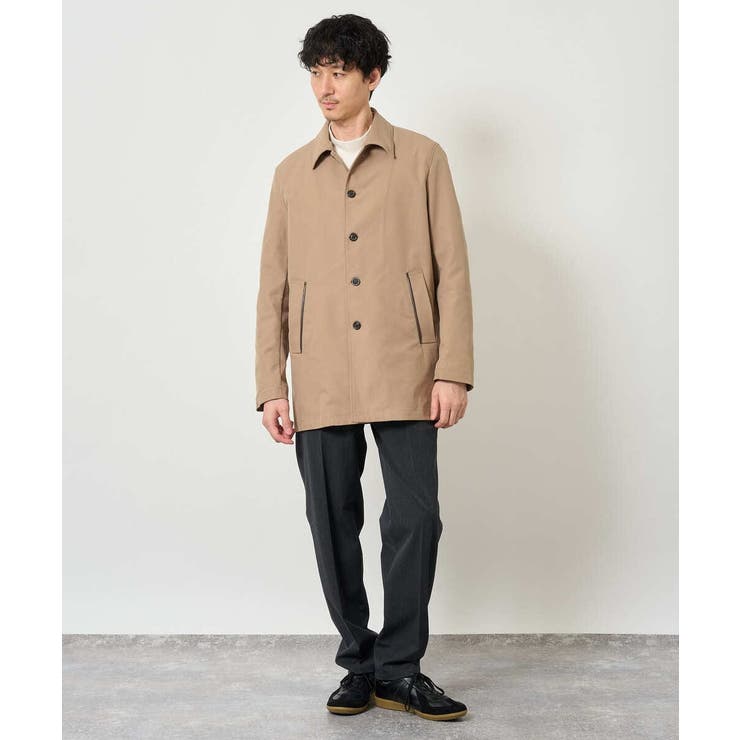 ＼WEB限定予約 ツイルストレッチステンカラージャケット【撥水 毛玉になりにくい… | a.v.v【MEN】 | 詳細画像8 