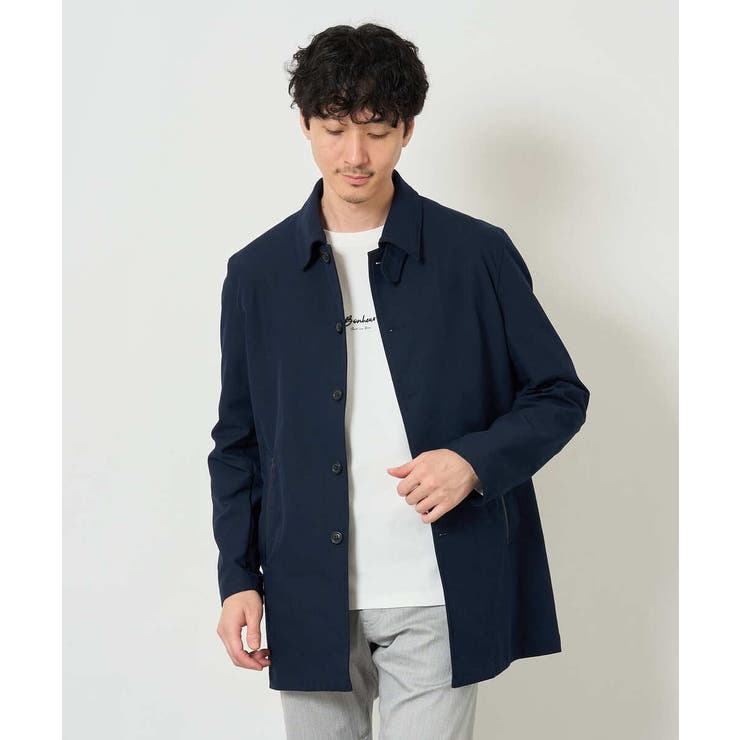 ＼WEB限定予約 ツイルストレッチステンカラージャケット【撥水 毛玉になりにくい… | a.v.v【MEN】 | 詳細画像9 