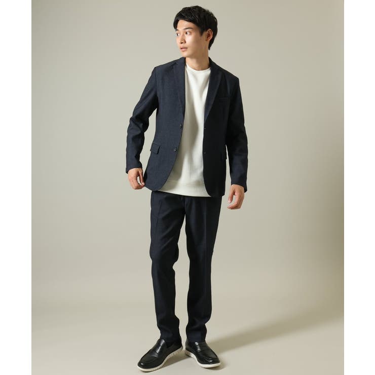 【イージーケア ストレッチ】スマートシャンブレーテーラードジャケット(セットアッ… | a.v.v【MEN】 | 詳細画像11 