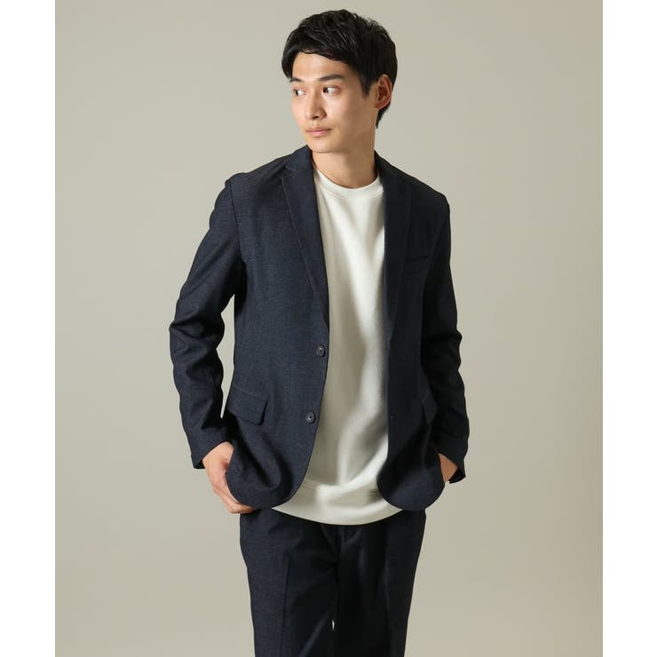 【イージーケア ストレッチ】スマートシャンブレーテーラードジャケット(セットアッ… | a.v.v【MEN】 | 詳細画像21 