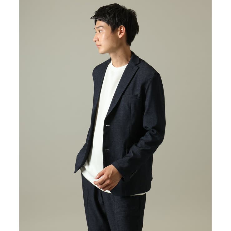 【イージーケア ストレッチ】スマートシャンブレーテーラードジャケット(セットアッ… | a.v.v【MEN】 | 詳細画像23 