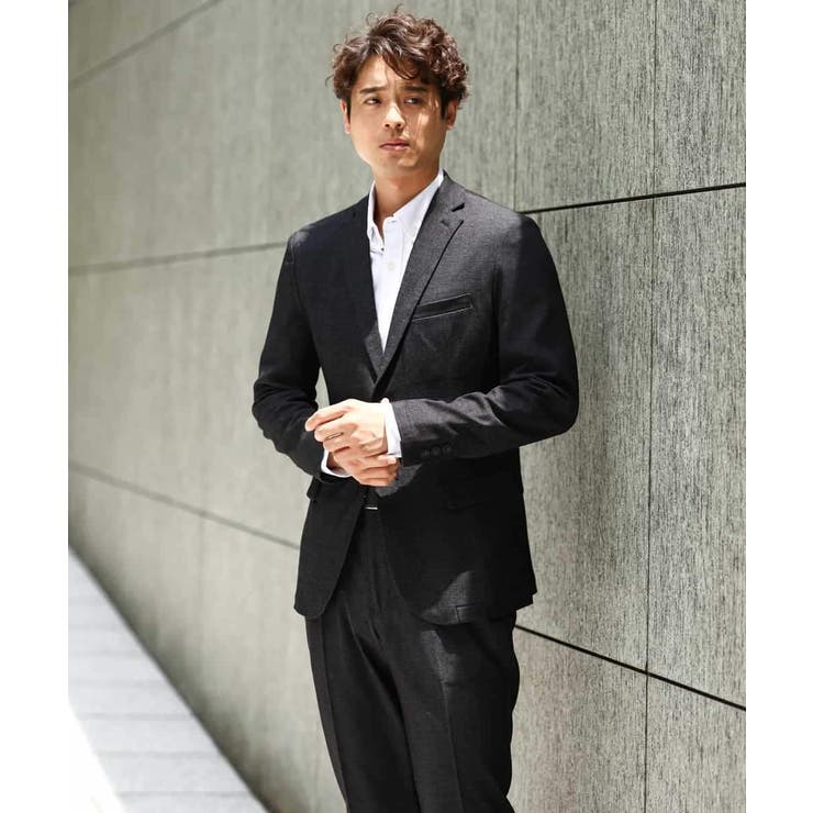 【イージーケア ストレッチ】スマートシャンブレーテーラードジャケット(セットアッ… | a.v.v【MEN】 | 詳細画像24 