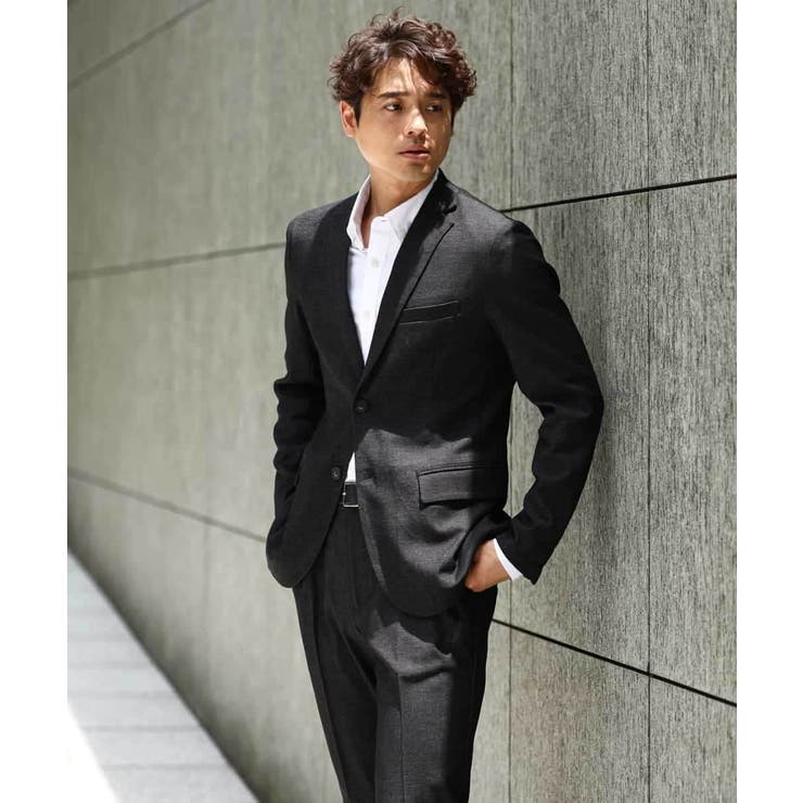 【イージーケア ストレッチ】スマートシャンブレーテーラードジャケット(セットアッ… | a.v.v【MEN】 | 詳細画像25 