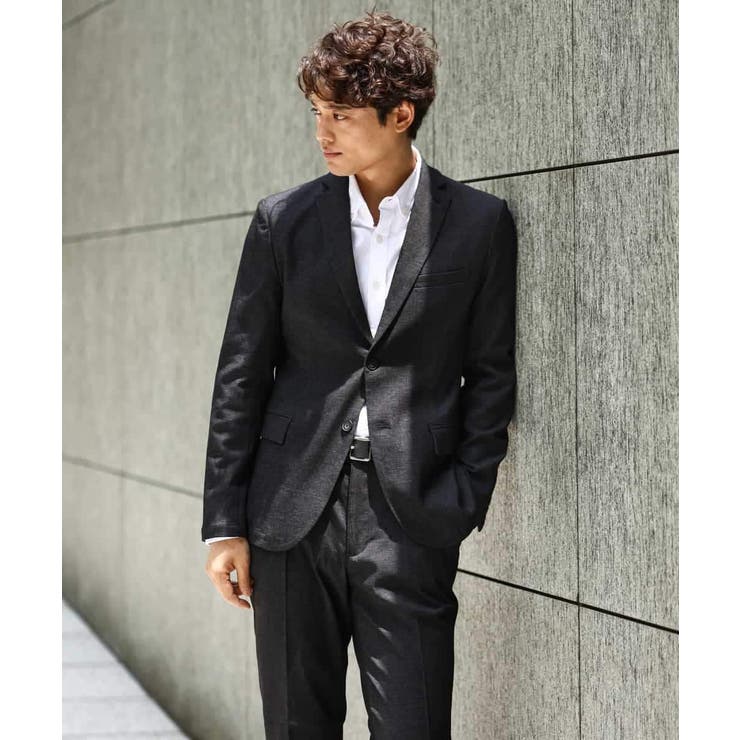 【イージーケア ストレッチ】スマートシャンブレーテーラードジャケット(セットアッ… | a.v.v【MEN】 | 詳細画像26 