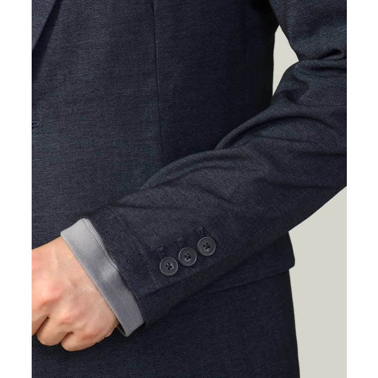 【イージーケア ストレッチ】スマートシャンブレーテーラードジャケット(セットアッ… | a.v.v【MEN】 | 詳細画像32 
