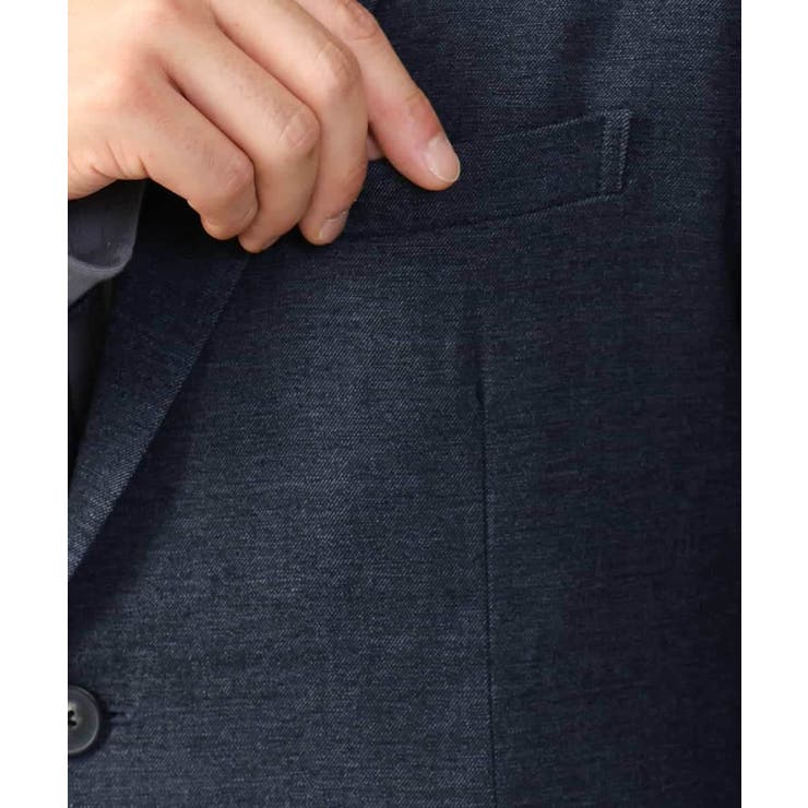 【イージーケア ストレッチ】スマートシャンブレーテーラードジャケット(セットアッ… | a.v.v【MEN】 | 詳細画像34 