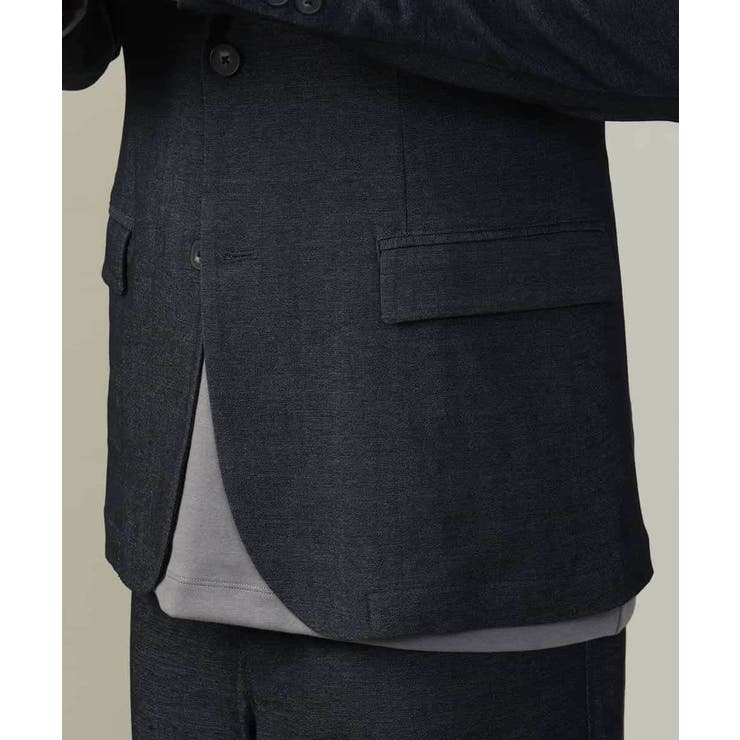 【イージーケア ストレッチ】スマートシャンブレーテーラードジャケット(セットアッ… | a.v.v【MEN】 | 詳細画像36 