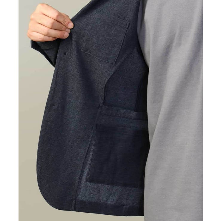 【イージーケア ストレッチ】スマートシャンブレーテーラードジャケット(セットアッ… | a.v.v【MEN】 | 詳細画像37 