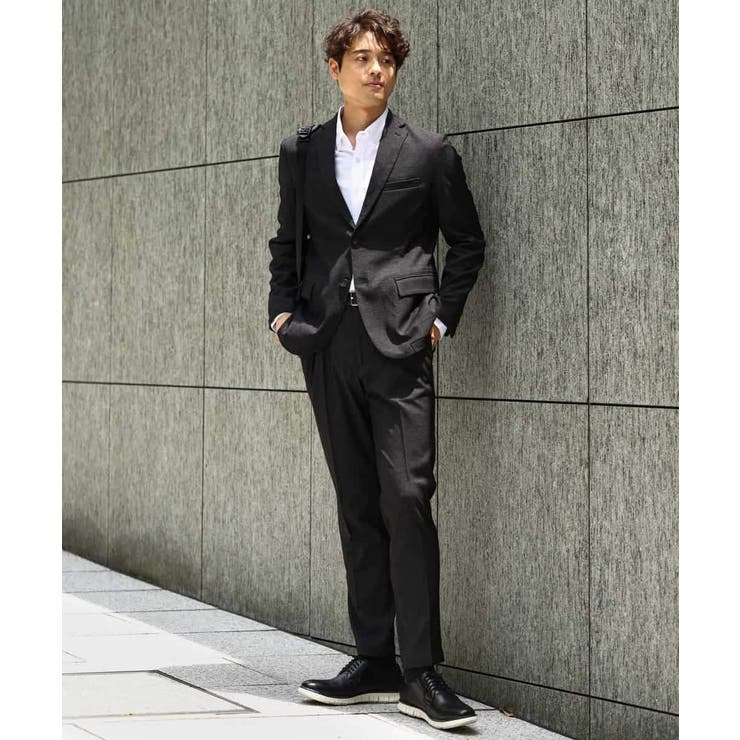 【イージーケア ストレッチ】スマートシャンブレーテーラードジャケット(セットアッ… | a.v.v【MEN】 | 詳細画像4 