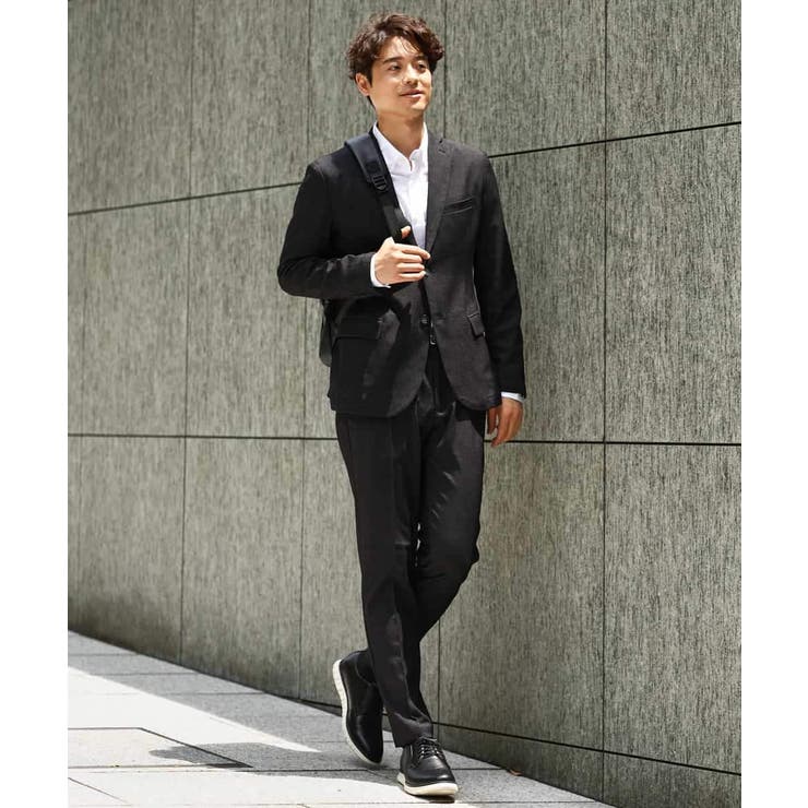 【イージーケア ストレッチ】スマートシャンブレーテーラードジャケット(セットアッ… | a.v.v【MEN】 | 詳細画像5 