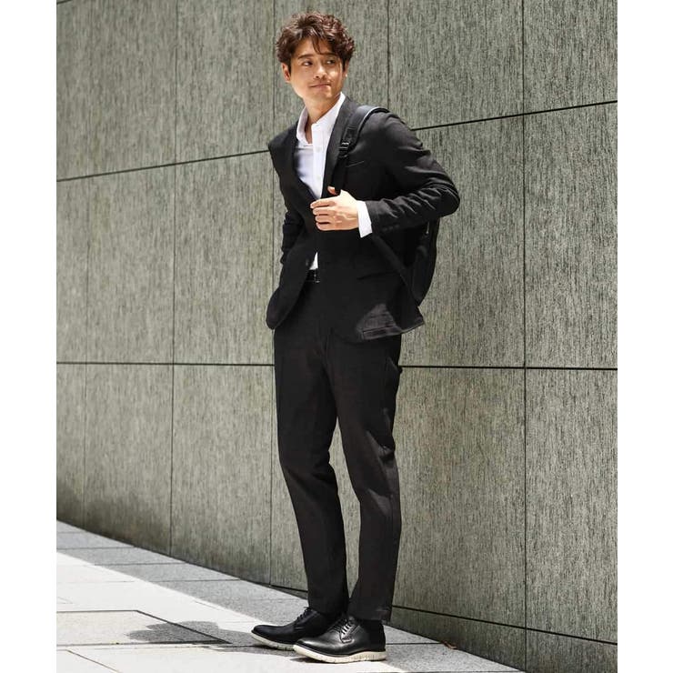 【イージーケア ストレッチ】スマートシャンブレーテーラードジャケット(セットアッ… | a.v.v【MEN】 | 詳細画像6 