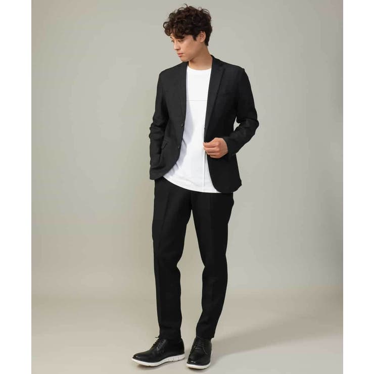 【イージーケア ストレッチ】スマートシャンブレーテーラードジャケット(セットアッ… | a.v.v【MEN】 | 詳細画像9 