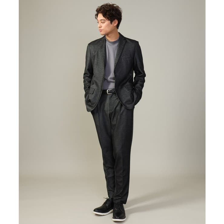 【通年着用OK】スマートインレイニットシェイプジャケット(セットアップ可） | a.v.v【MEN】 | 詳細画像18 