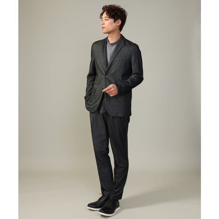 【通年着用OK】スマートインレイニットシェイプジャケット(セットアップ可） | a.v.v【MEN】 | 詳細画像22 