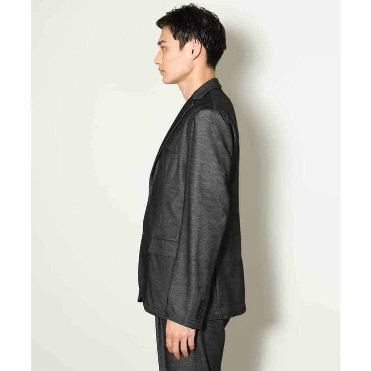 【通年着用OK】スマートインレイニットシェイプジャケット(セットアップ可） | a.v.v【MEN】 | 詳細画像40 