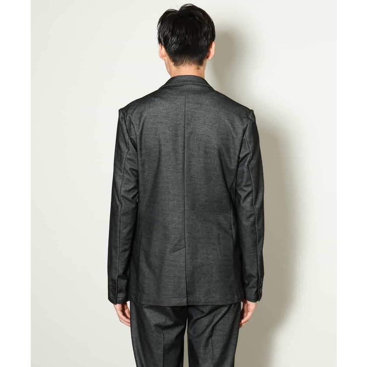 通年着用OK】スマートインレイニットシェイプジャケット(セットアップ