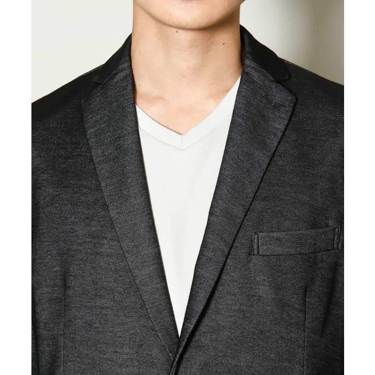 【通年着用OK】スマートインレイニットシェイプジャケット(セットアップ可） | a.v.v【MEN】 | 詳細画像42 
