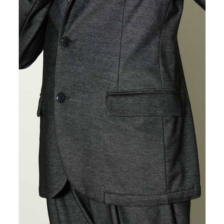 【通年着用OK】スマートインレイニットシェイプジャケット(セットアップ可） | a.v.v【MEN】 | 詳細画像45 