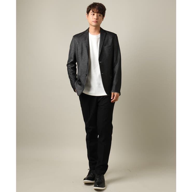【通年着用OK】スマートインレイニットシェイプジャケット(セットアップ可） | a.v.v【MEN】 | 詳細画像9 