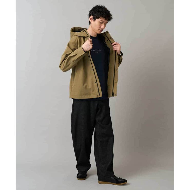 【軽撥水/防風】SORONAラミネートコーティングマウンテンパーカー | a.v.v【MEN】 | 詳細画像4 