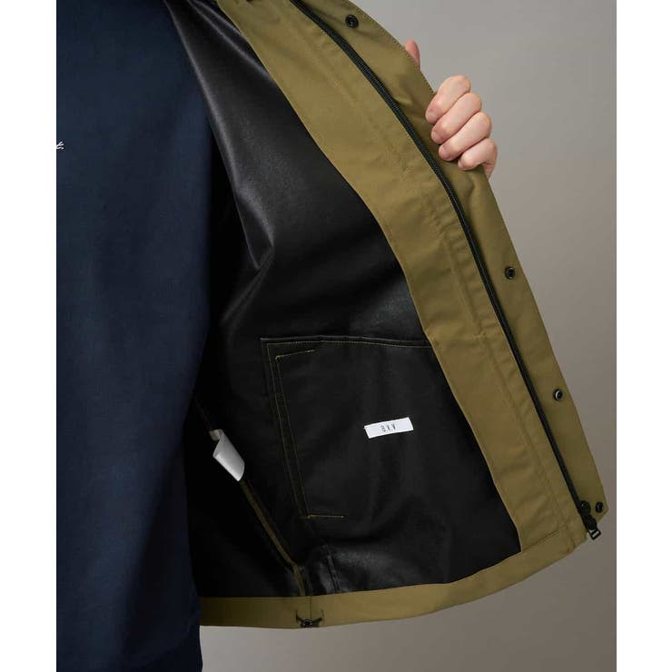 【軽撥水/防風】SORONAラミネートコーティングマウンテンパーカー | a.v.v【MEN】 | 詳細画像41 