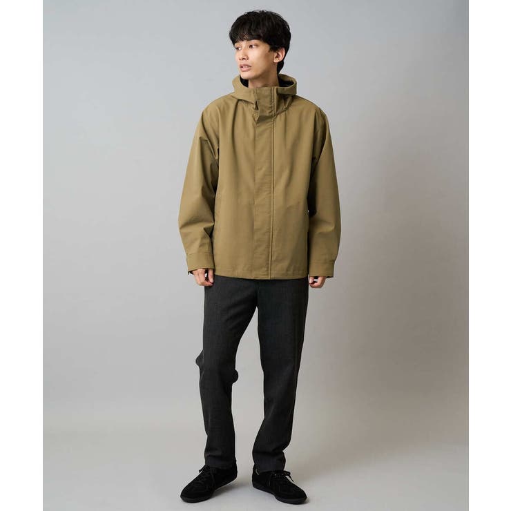 【軽撥水/防風】SORONAラミネートコーティングマウンテンパーカー | a.v.v【MEN】 | 詳細画像7 