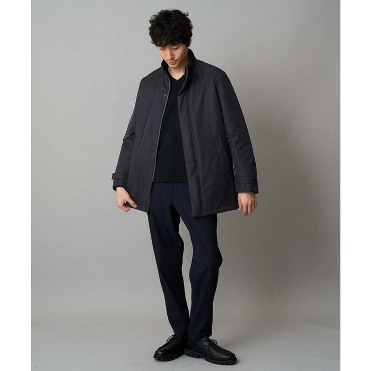 【軽撥水/防風】SORONA中綿スタンドブルゾン | a.v.v【MEN】 | 詳細画像17 