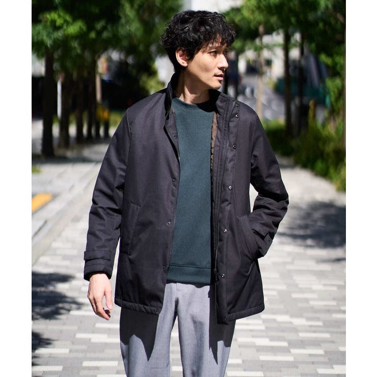 【軽撥水/防風】SORONA中綿スタンドブルゾン | a.v.v【MEN】 | 詳細画像25 