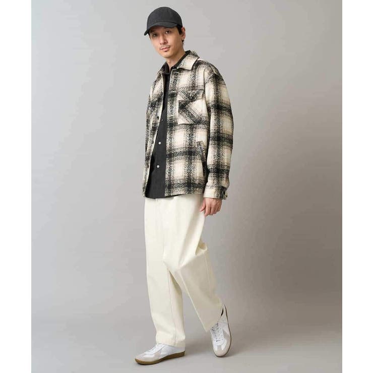 【イージーケア/洗濯機で洗える】ツイードCPOジャケット | a.v.v【MEN】 | 詳細画像10 