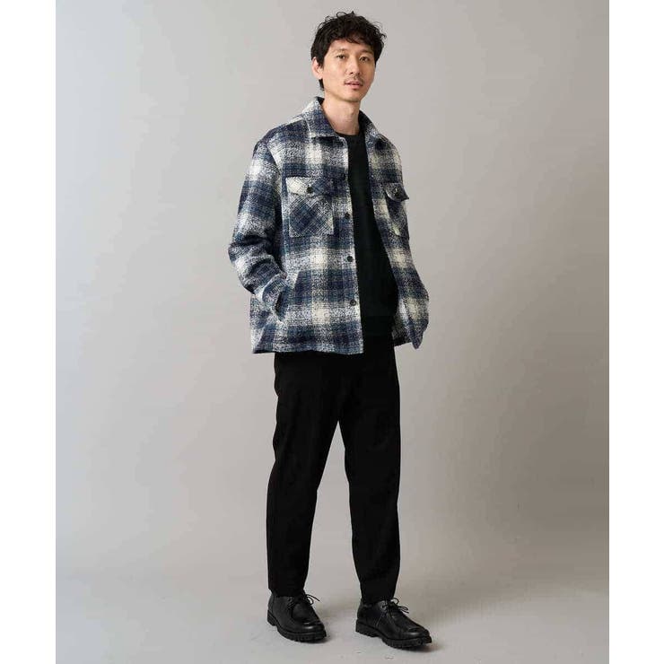 【イージーケア/洗濯機で洗える】ツイードCPOジャケット | a.v.v【MEN】 | 詳細画像13 