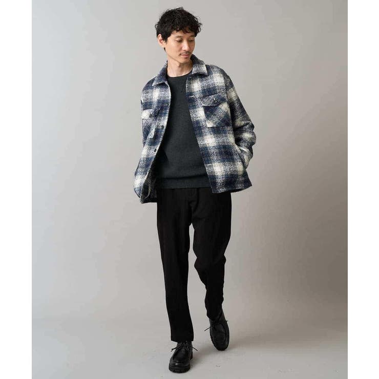 【イージーケア/洗濯機で洗える】ツイードCPOジャケット | a.v.v【MEN】 | 詳細画像14 