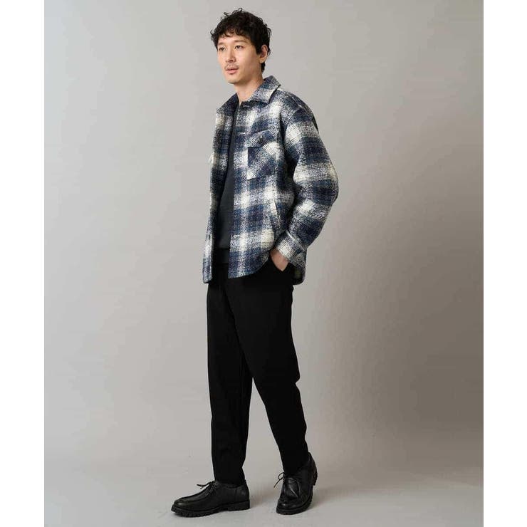 【イージーケア/洗濯機で洗える】ツイードCPOジャケット | a.v.v【MEN】 | 詳細画像15 