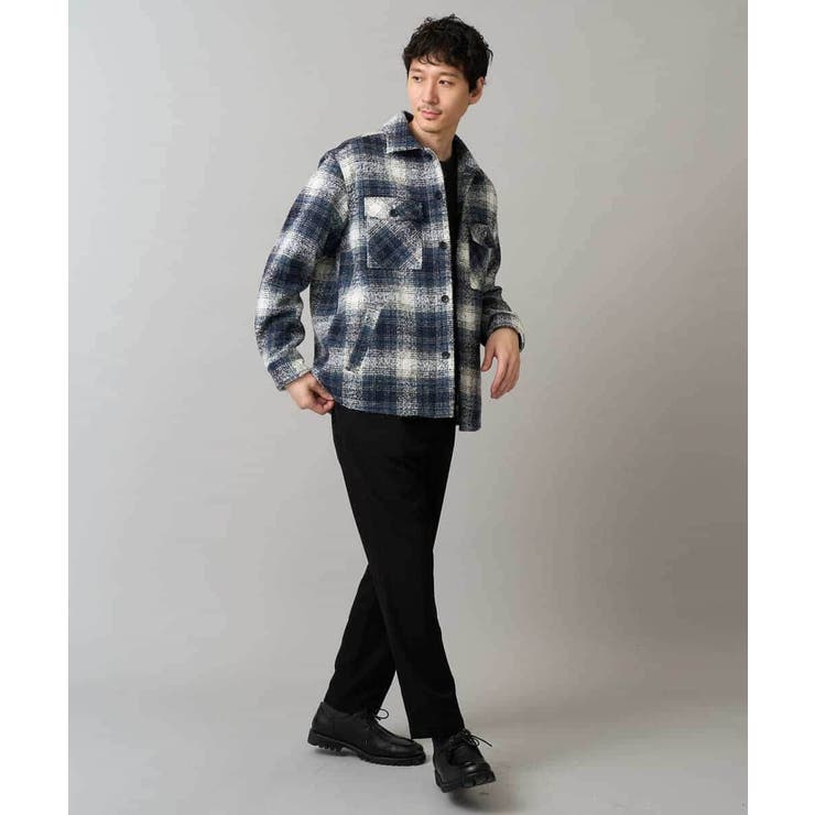 【イージーケア/洗濯機で洗える】ツイードCPOジャケット | a.v.v【MEN】 | 詳細画像16 