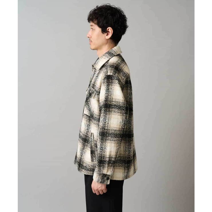 【イージーケア/洗濯機で洗える】ツイードCPOジャケット | a.v.v【MEN】 | 詳細画像23 