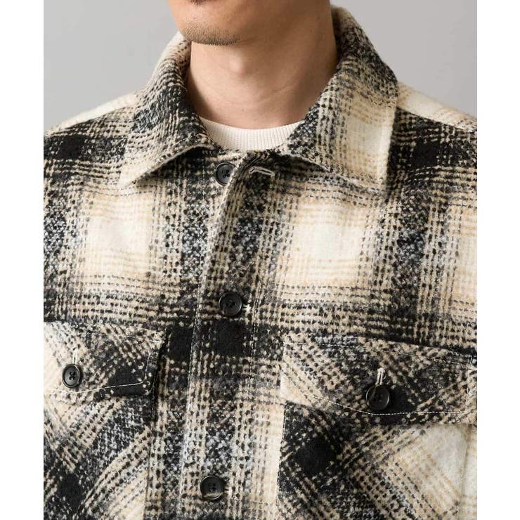 【イージーケア/洗濯機で洗える】ツイードCPOジャケット | a.v.v【MEN】 | 詳細画像25 