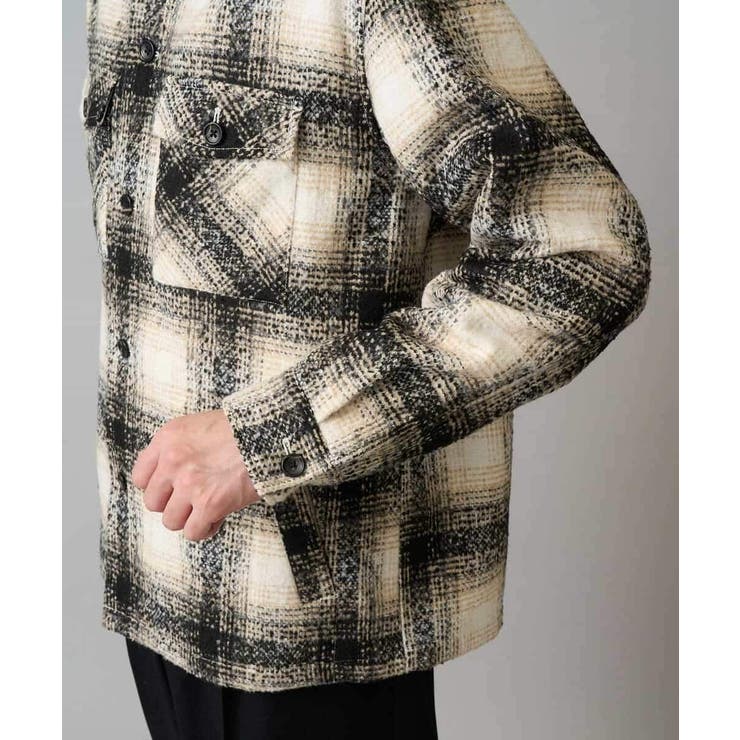 【イージーケア/洗濯機で洗える】ツイードCPOジャケット | a.v.v【MEN】 | 詳細画像26 