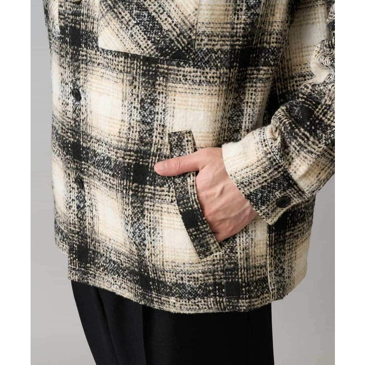 【イージーケア/洗濯機で洗える】ツイードCPOジャケット | a.v.v【MEN】 | 詳細画像27 