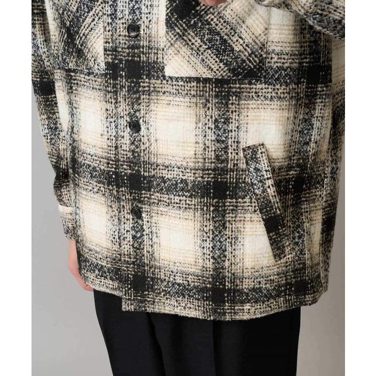 【イージーケア/洗濯機で洗える】ツイードCPOジャケット | a.v.v【MEN】 | 詳細画像28 